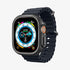 ACS05458 - Apple Watch Ultra (Apple Watch (49mm)) Case Thin Fit in black showing the front